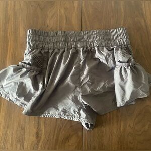 Free people movement “get your flirt on” running shorts
